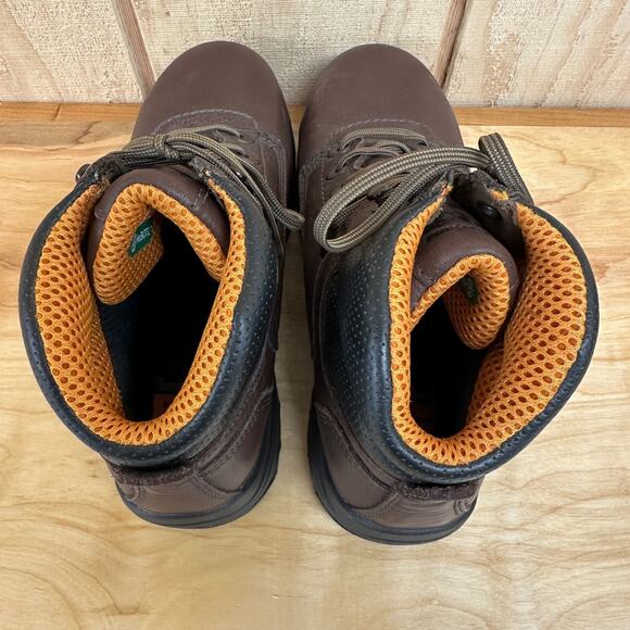NEW TIMBERLAND PRO Men's TiTAN Alloy Toe 6" In Work Boots 26078 US 8M Waterproof - Picture 4 of 8
